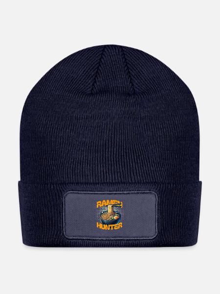 Ramen Hunter Bowl - Patch Beanie - navy