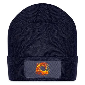 Embers of Chaos – Chaos Theory - Patch Beanie - navy - Front