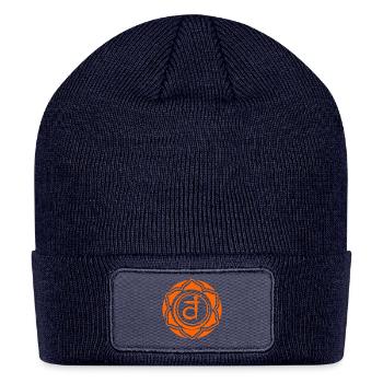 Sacral Chakra - Svadishthana - Patch Beanie - navy - Front