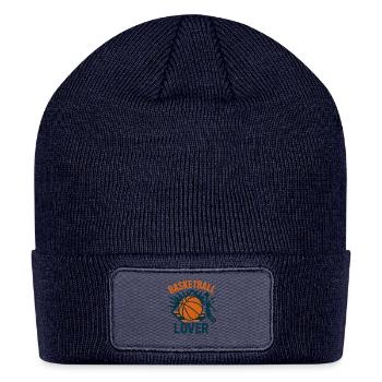 Basketball Lover - Patch Beanie - navy - Front