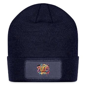 2005 Splash Graffiti Burst - Patch Beanie - navy - Front