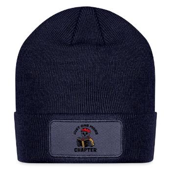 Just one more chapter - Patch Beanie - navy - Front