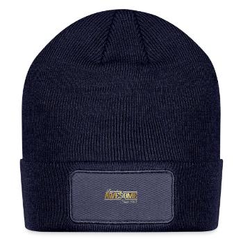 Legendary since 1965 Vintage Birthday - Patch Beanie - navy - Front