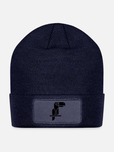 Parrot - Patch Beanie - navy