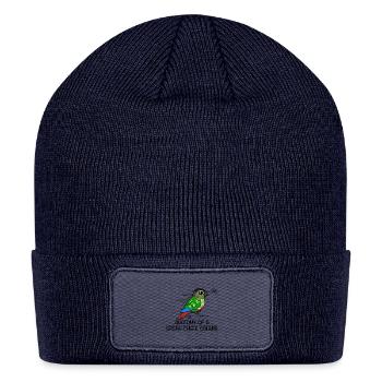 Amsterdam - Netherlands Bicycle Bike Holland - Patch Beanie - navy - Front