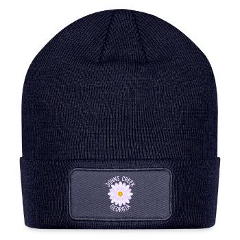 Johns Creek Georgia - Patch Beanie - navy - Front