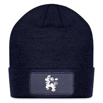 Giant Smoking Weed - Patch Beanie - navy - Front