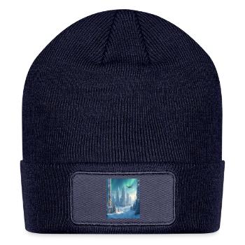 Prints for all - Patch Beanie - navy - Front