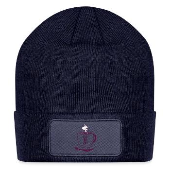 Cup of Joy Coffee Lovers - Patch Beanie - navy - Front