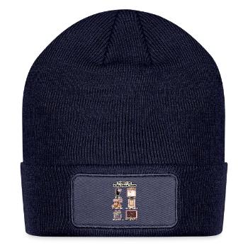Things I Do In My Spare Time: Bookish Rituals - Patch Beanie - navy - Front