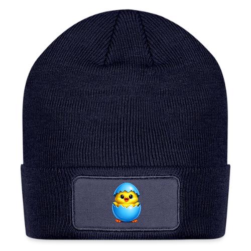 Easter Chick Blue - Patch Beanie
