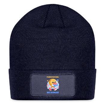 Kawaii Coin Fundraising Webinar - Patch Beanie - navy - Front