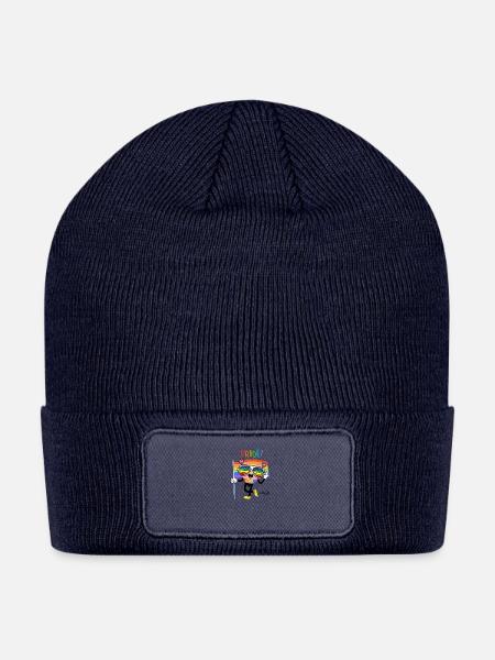 Pride month - Patch Beanie - navy