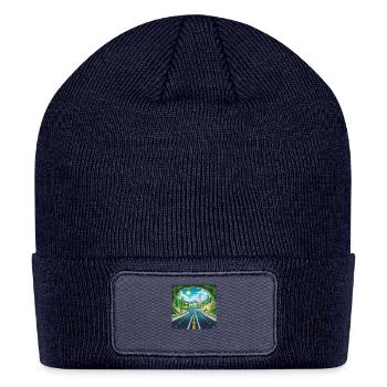 blue way - Patch Beanie - navy - Front