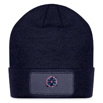Futuristic Nature Fusion - Patch Beanie - navy - Front