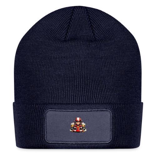 Carcadelogoracerfront - Patch Beanie