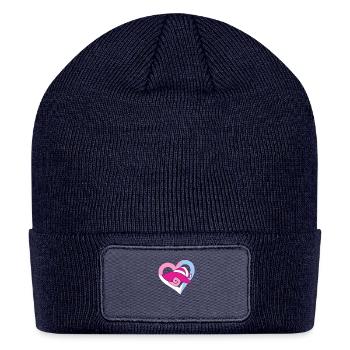 Vivian TTYD Trans - Patch Beanie - navy - Front