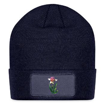 Iris Cut Above - Patch Beanie - navy - Front