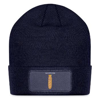 French Bread Baguette - Patch Beanie - navy - Front