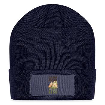 Frog Camper - Patch Beanie - navy - Front