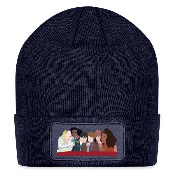 Heartstopper gang minimal - Patch Beanie - navy - Front