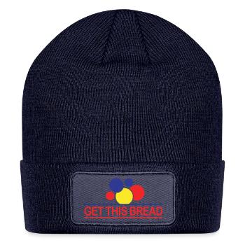 Get This Bread - Patch Beanie - navy - Front