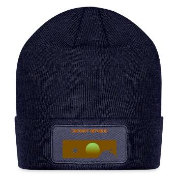 Coconut Republic - Patch Beanie - navy - Front