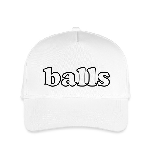 Balls Funny Adult Humor Quote - Kid's Baseball Cap