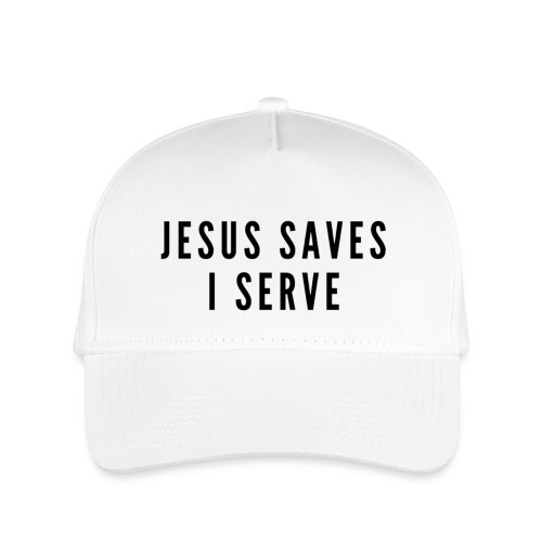 Jesus Saves I Serve - Kid's Baseball Cap