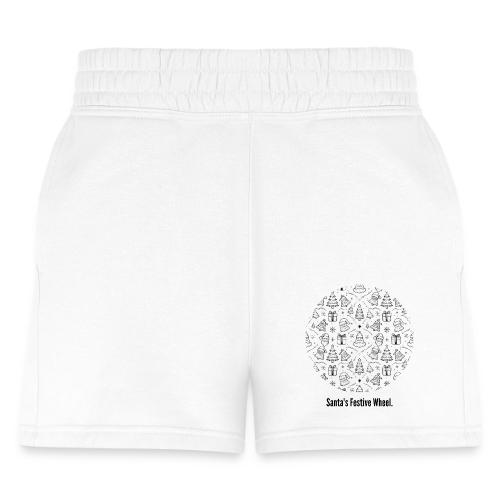 Santa's Festive Wheel T-Shirt - Women's Jogger Short