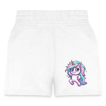 Starlight Joy Unicorn - Women's Jogger Short - white - Front
