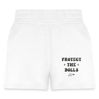 Protect The Dolls - Women's Jogger Short - white - Front