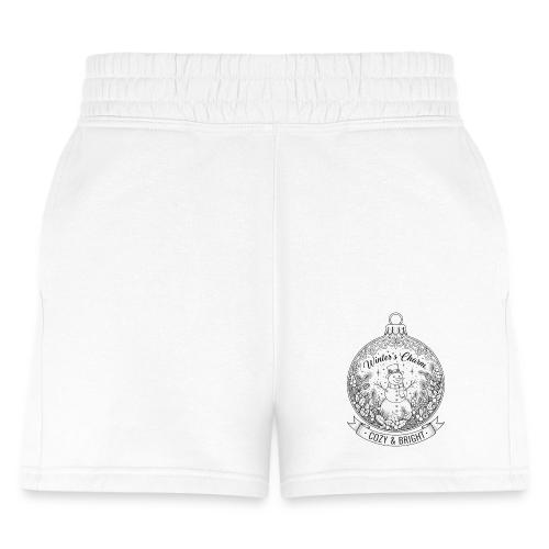 Festive Snowman T-Shirt - Women's Jogger Short