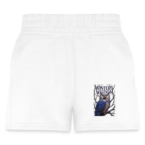Crystalized Forest Owl T-Shirt - Women's Jogger Short