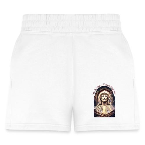 Easter He Is Risen Face of Christ T Shirt, Gift - Women's Jogger Short