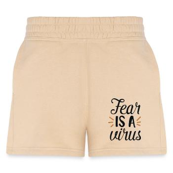 Fear Is A Virus - Women's Jogger Short - nude - Front