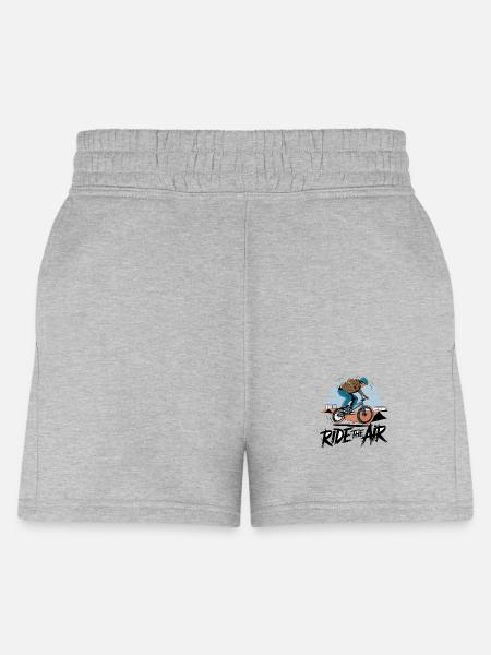 Ride The Air - Women's Jogger Short - heather gray