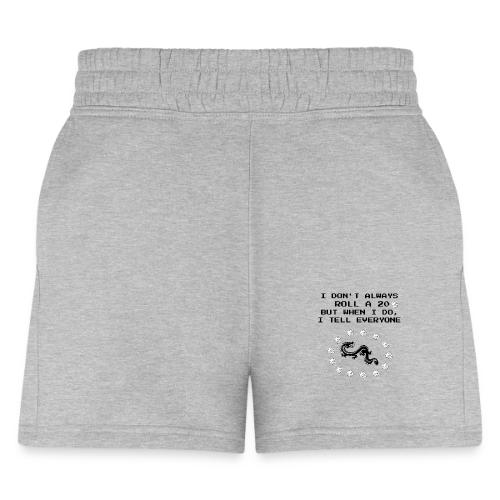 I Don't Always Roll a 20 D&D T-Shirt | Retro 8-Bit - Women's Jogger Short