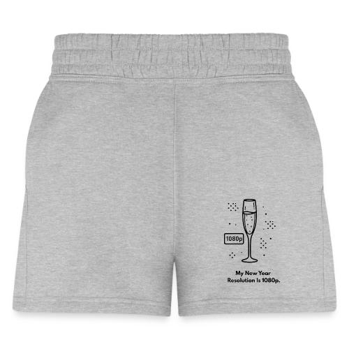 My New Year Resolution Is 1080p T-Shirt - Women's Jogger Short
