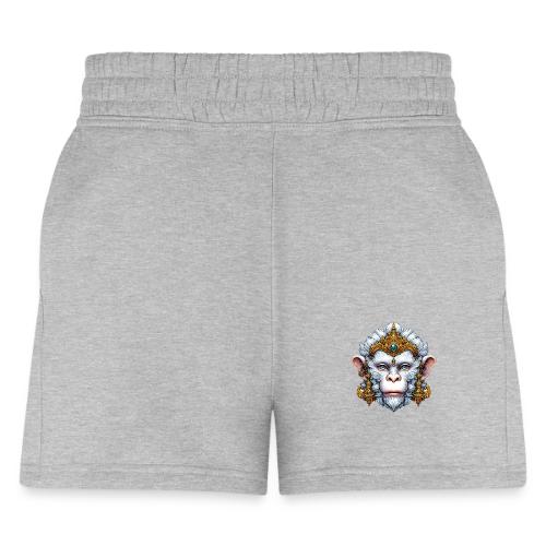 Thai Hanuman Monkey Deity Mask - Women's Jogger Short