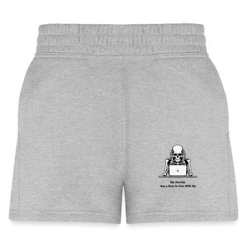 My Anxiety Has a Bone to Pick With Me T-Shirt - Women's Jogger Short