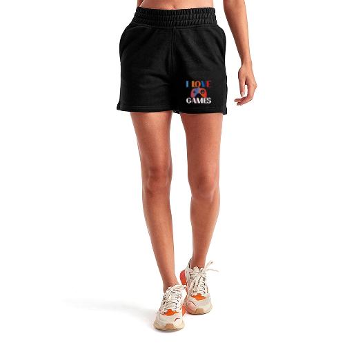 I Love Games Rainbow Controller - Women's Jogger Short