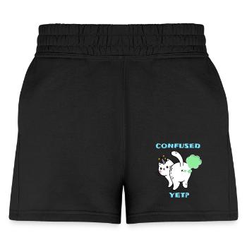 Confused Yet? (pd93) - Women's Jogger Short - black - Front