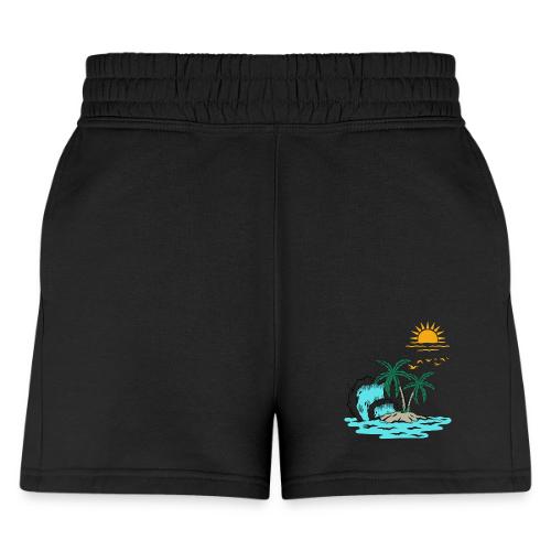 Retro Sunset Graphics - Women's Jogger Short