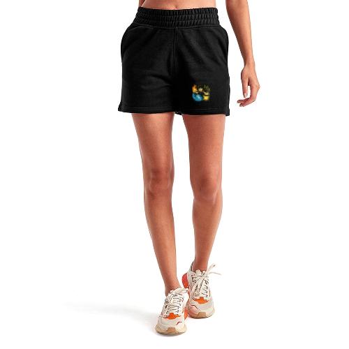 Anime Elemental Warriors | Fire, Water, Lightning - Women's Jogger Short