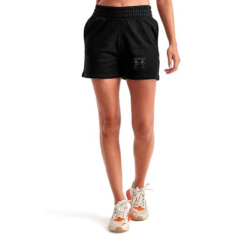 Got Your Back Stick Figure Design - Women's Jogger Short