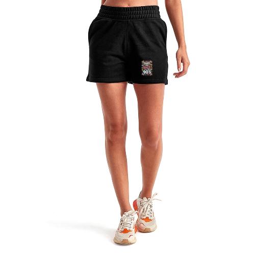 Retro 90s Take Me Back Graphic Art - Women's Jogger Short