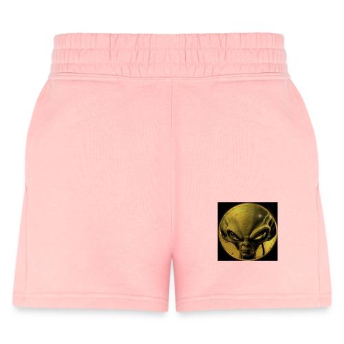 PulseChainAlien Face black no alien - Women's Jogger Short