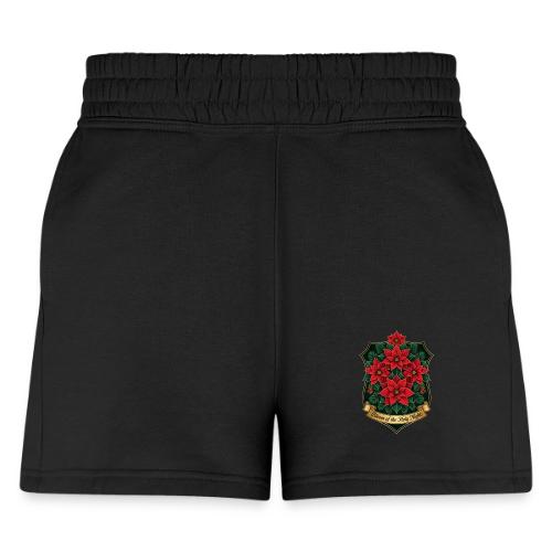 Poinsettia Crest T-Shirt - Women's Jogger Short