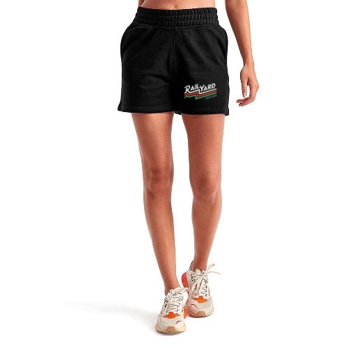 White/Color Railyard Logo - Women's Jogger Short